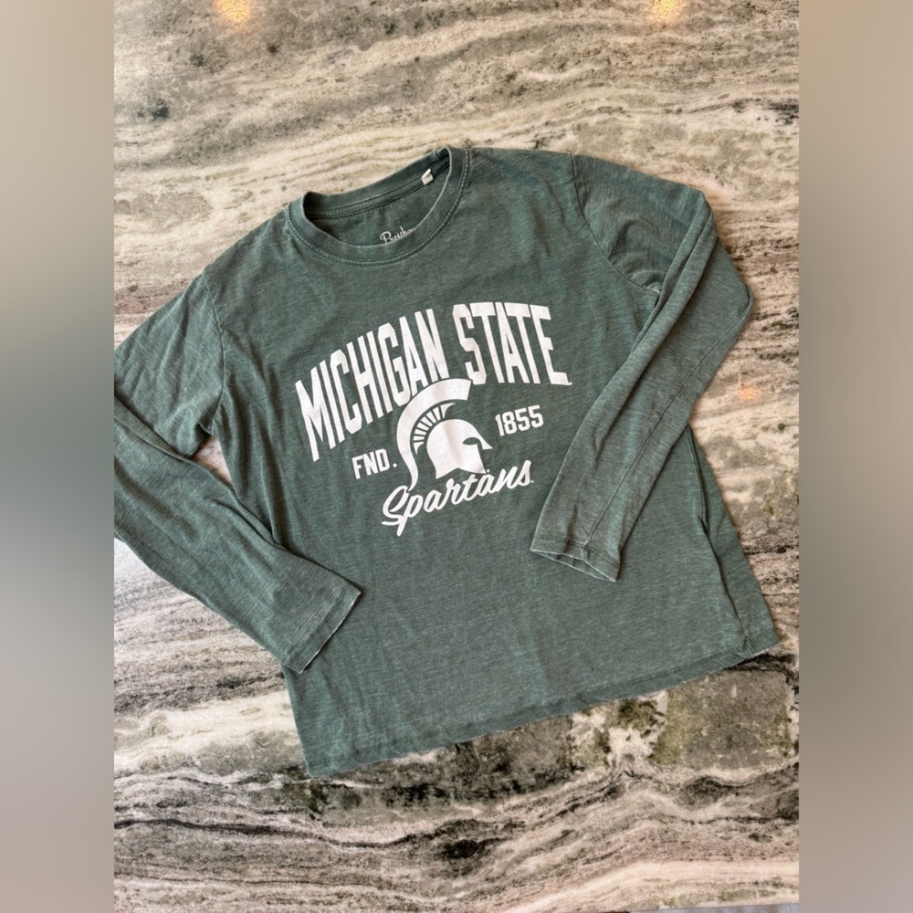 Michigan State University Green Long Sleeve Shirt Women’s